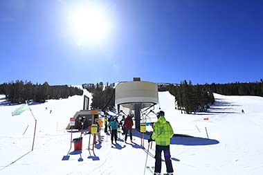 June Mountain  summit chair