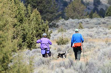 Oregon lava beds hiking