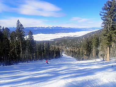 Angel Fire terrain view