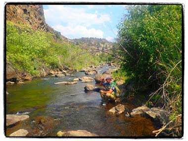 Oregon river water immersion