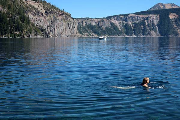 Crater Lake swim