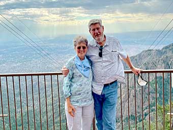 Sandia Peak viewing platform