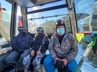 Whistler skiing