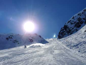 Whistler skiing