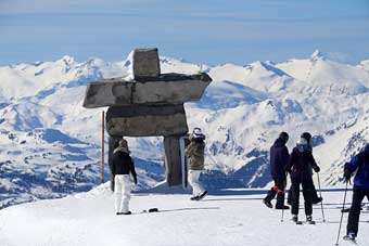 Whistler skiing