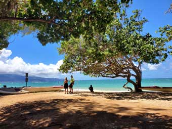 Maui beach