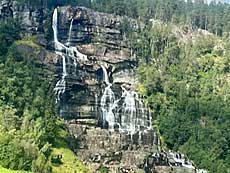 Norway waterfall