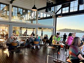 Sydney Theatre Bar at the wharf