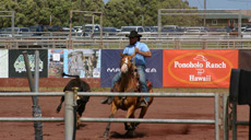 Parker Ranch rodeo/poʻo wai u