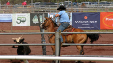 Parker Ranch rodeo/poʻo wai u